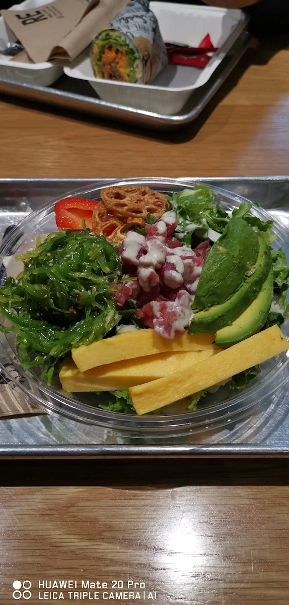 Wasabi Tuna Poke Bowl