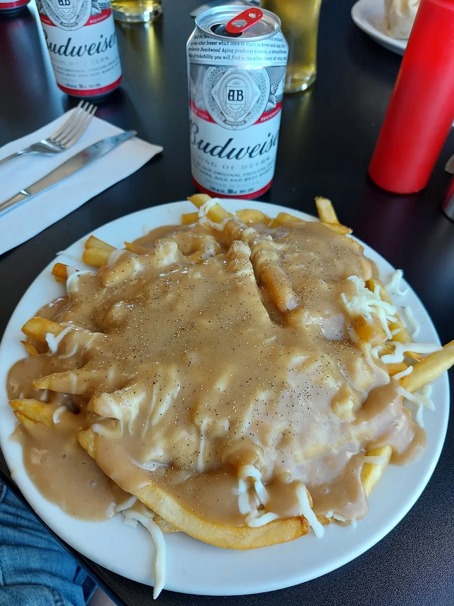 Large Poutine, Omega Restaurant Ltd