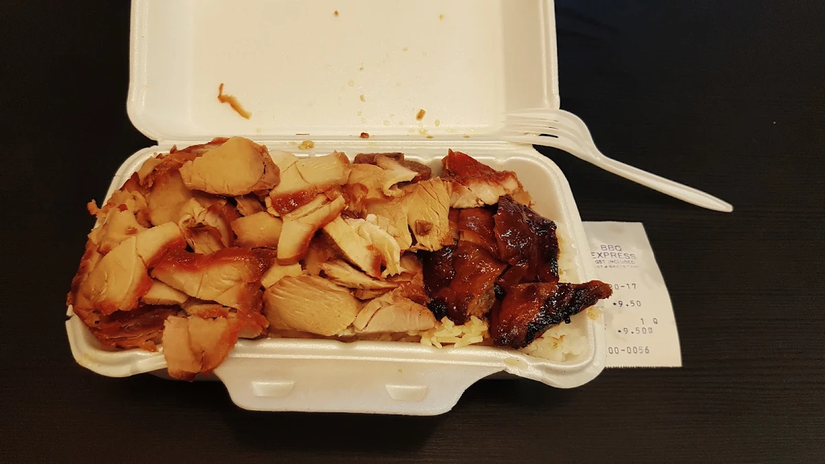 BBQ Duck and BBQ Pork