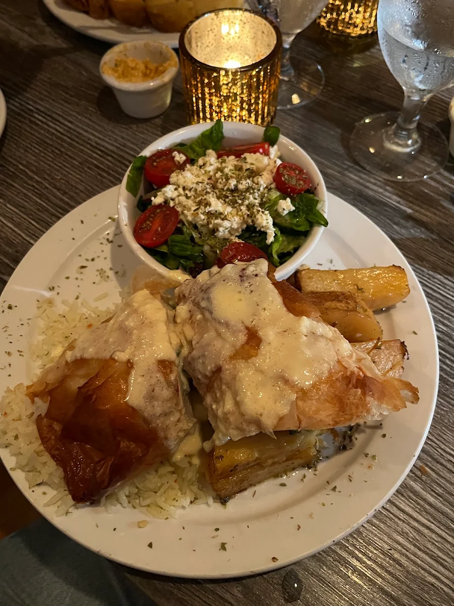 Chicken Spanakopita