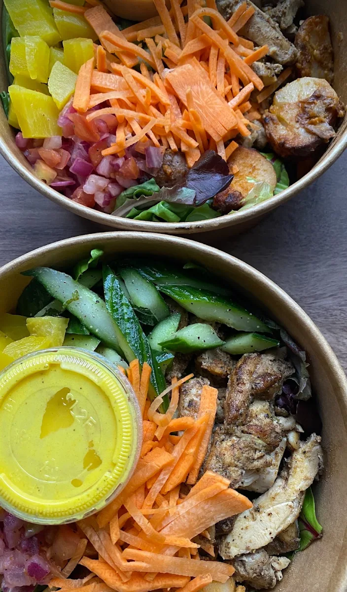Roasted Chicken Bowls