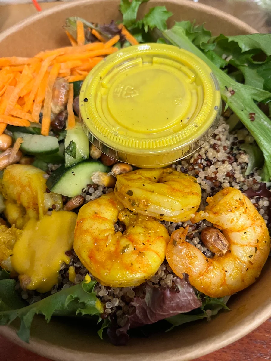 Shrimp Quinoa Salad Bowl