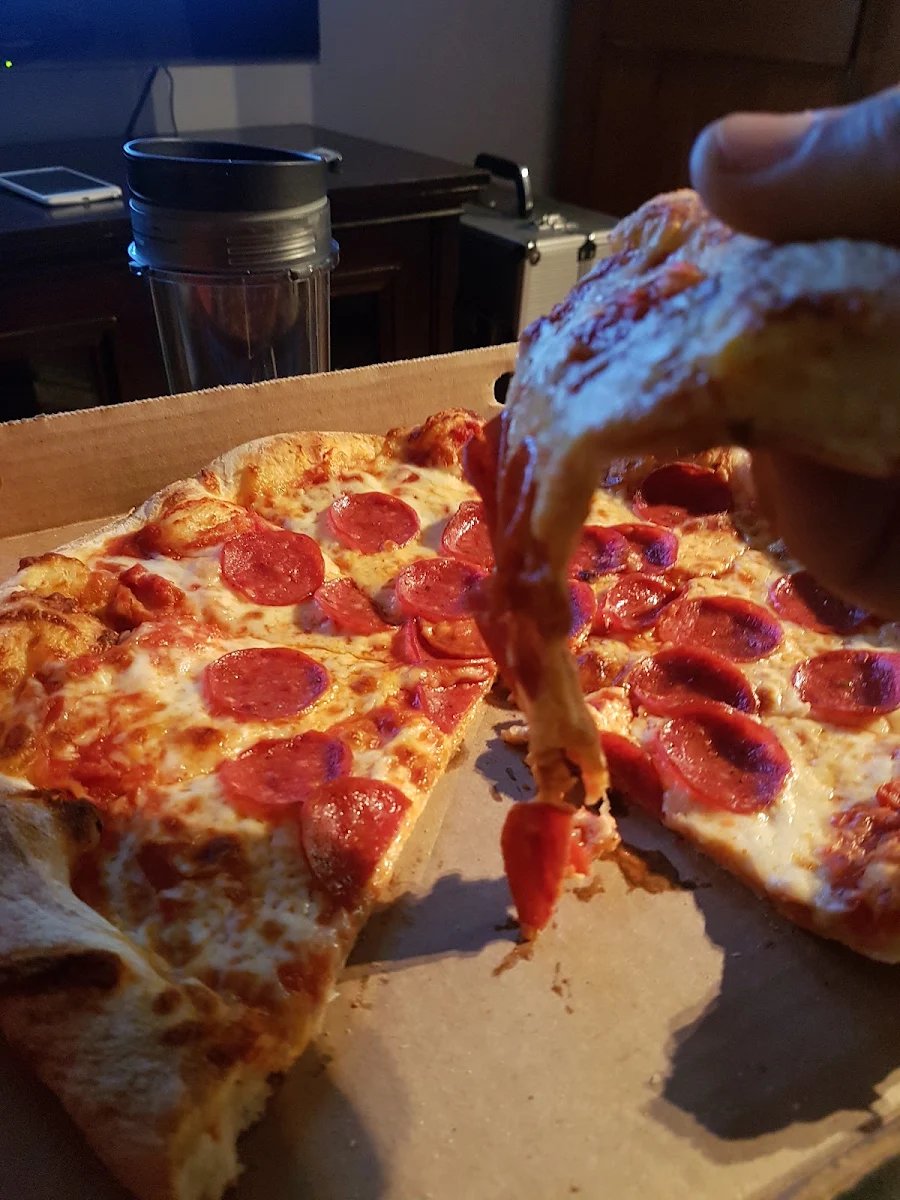 Pepperoni Pizza Thin as Paper