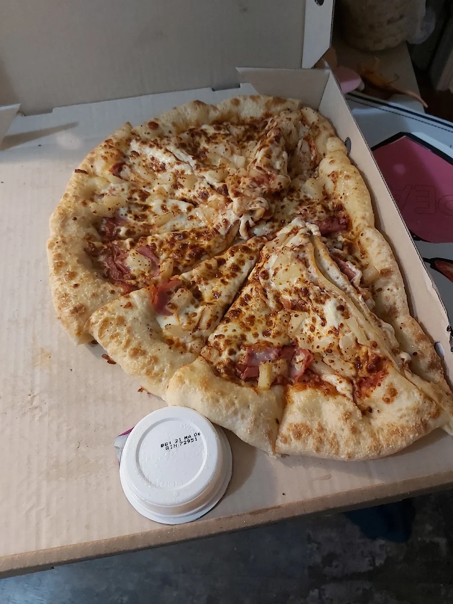 Stuffed Crust Hawaiian Pizza