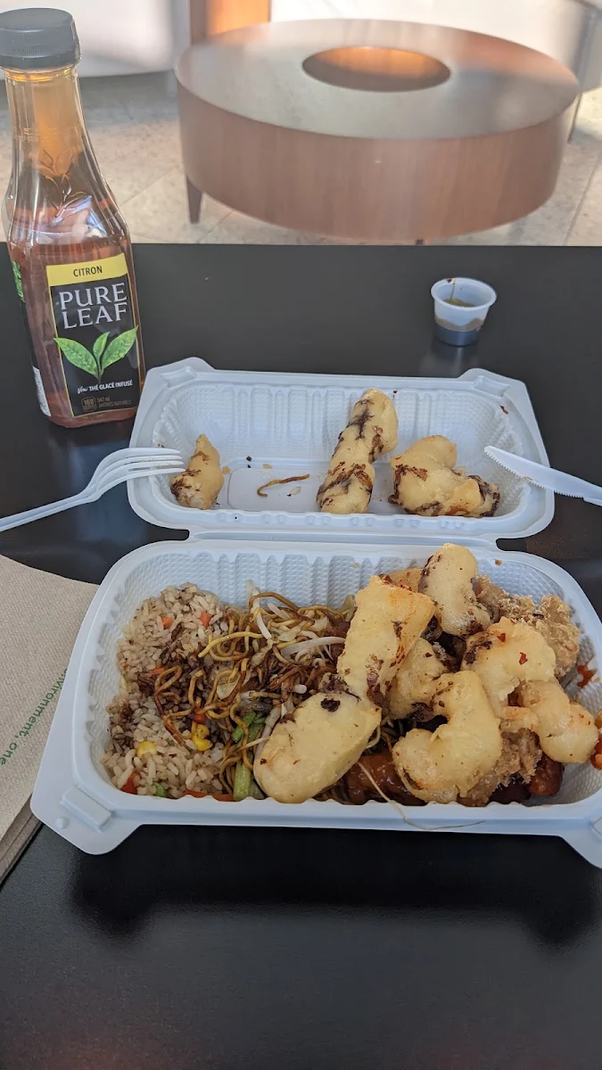 Fried Calamari and Shrimps