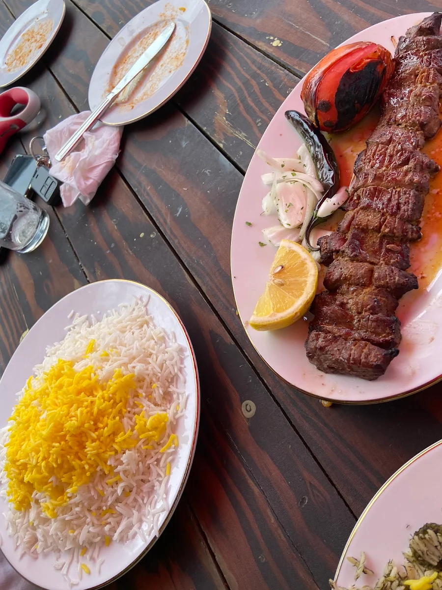 Barg Kebab with Rice