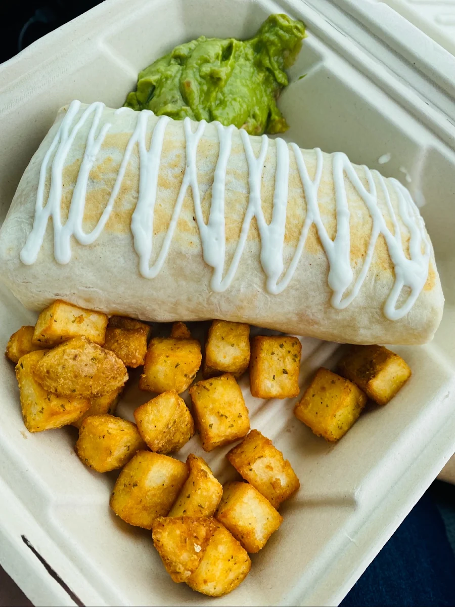 Eggs Benedict & Breakfast Burrito