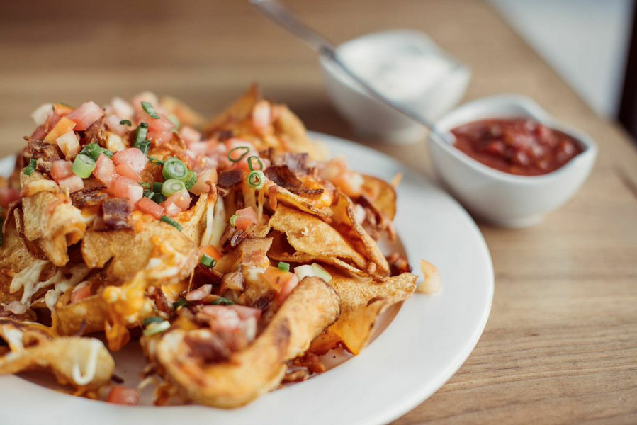 BBQ Chicken Nachos