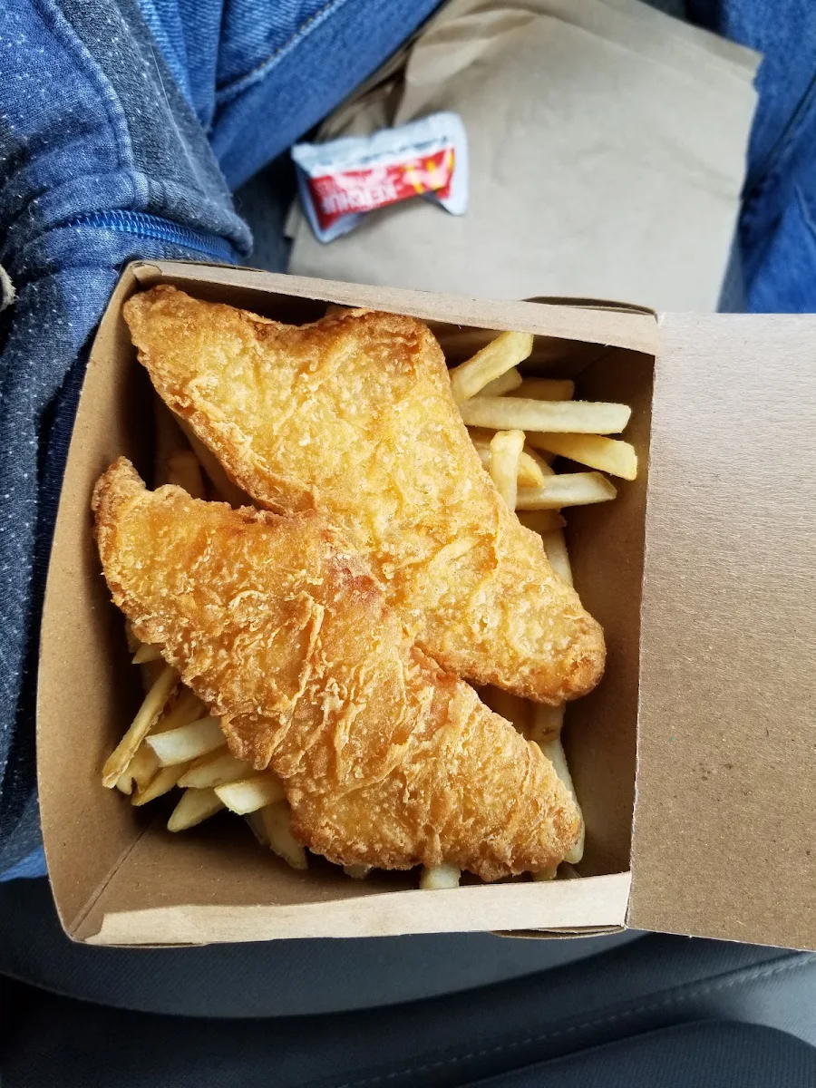 MacDonalds New Fish and Chips