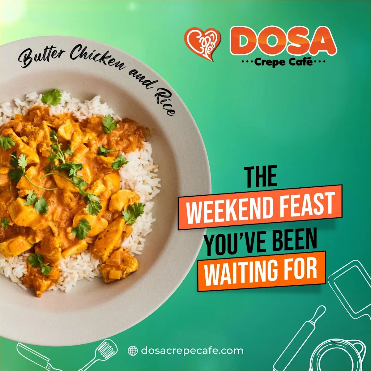 Butter Chicken & Rice