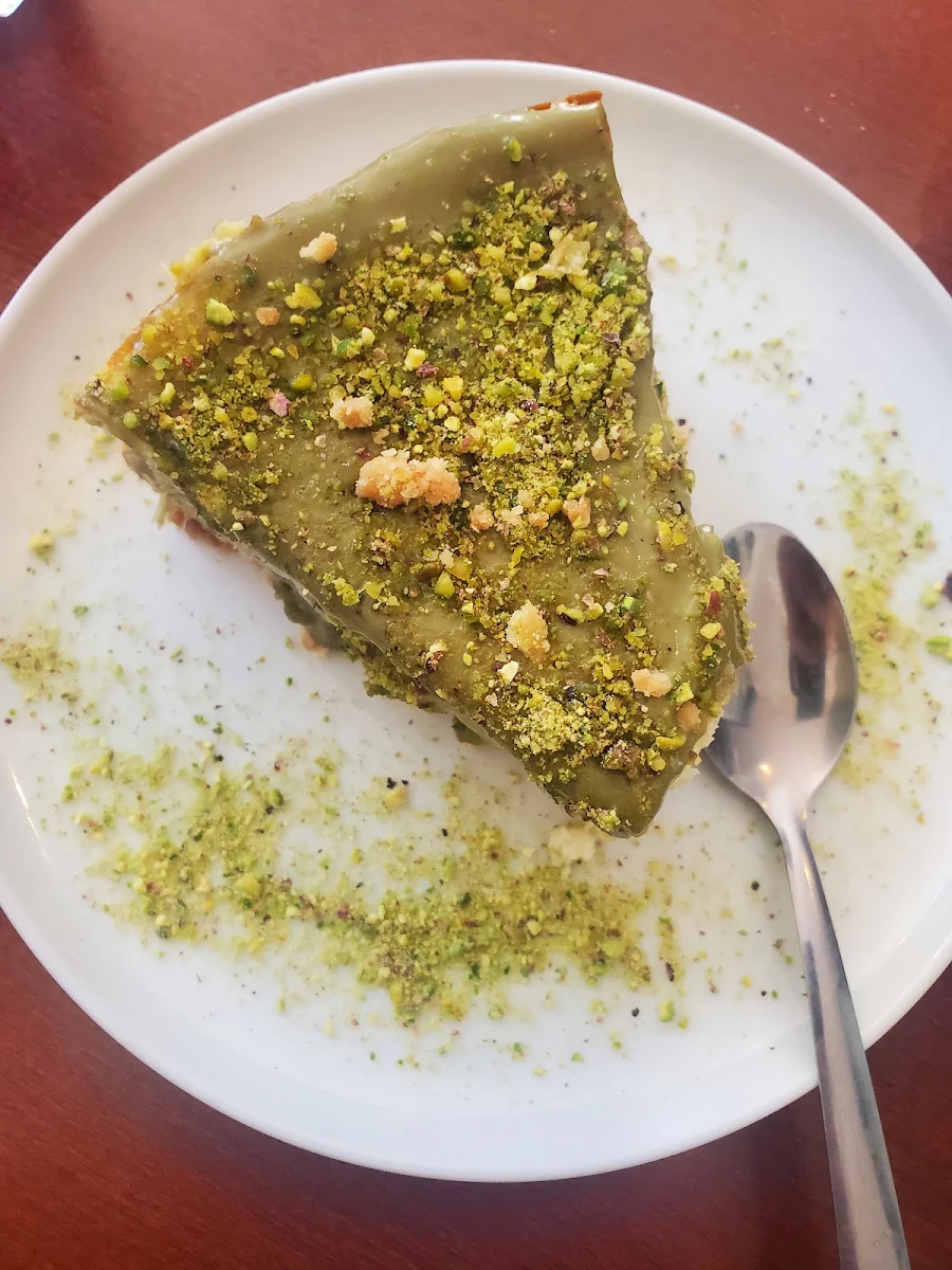 Cheesecake À la Pistache
