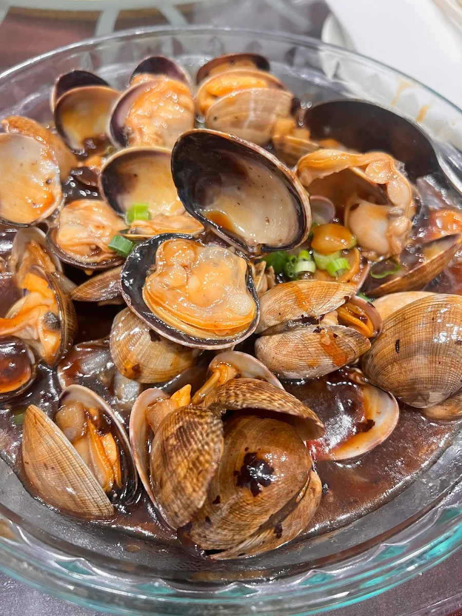 Stir-Fried Clam with Black Bean Sauce