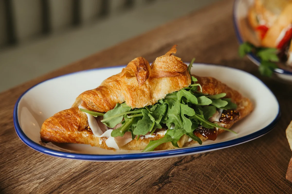 Fig & Prosciutto Croissant Sandwich