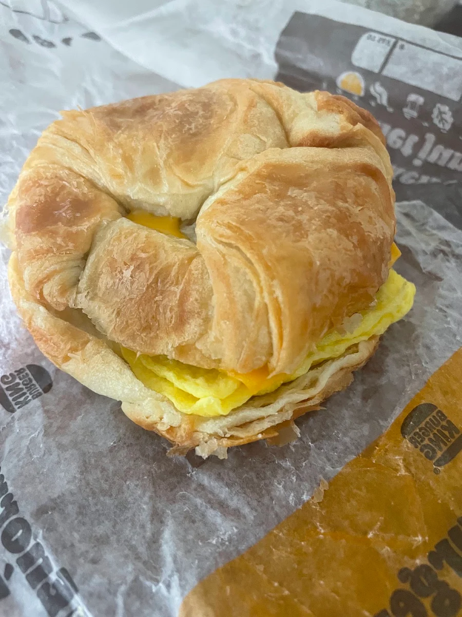 Egg & Cheese Croissan'Wich