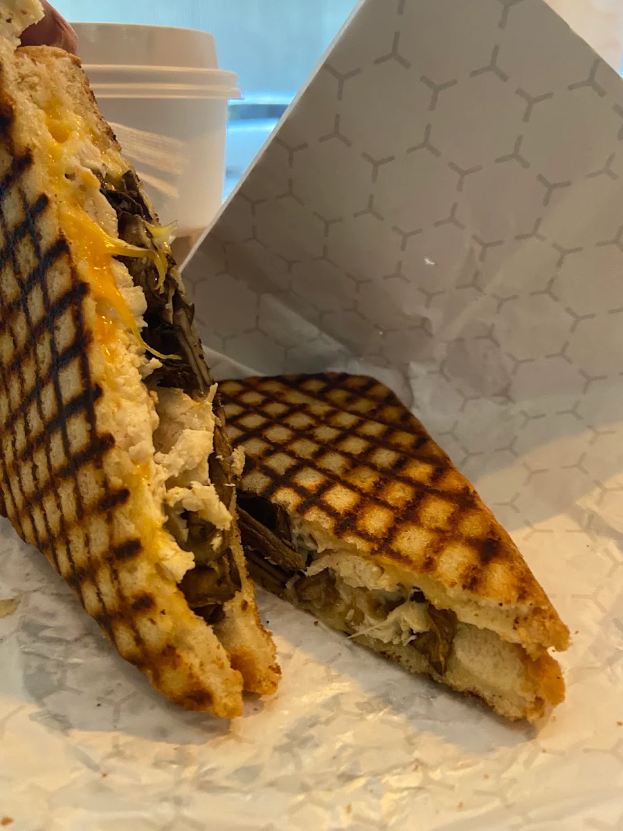Mushroom Chicken Wrap