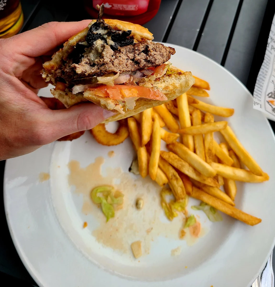 Blue Cheese Burger