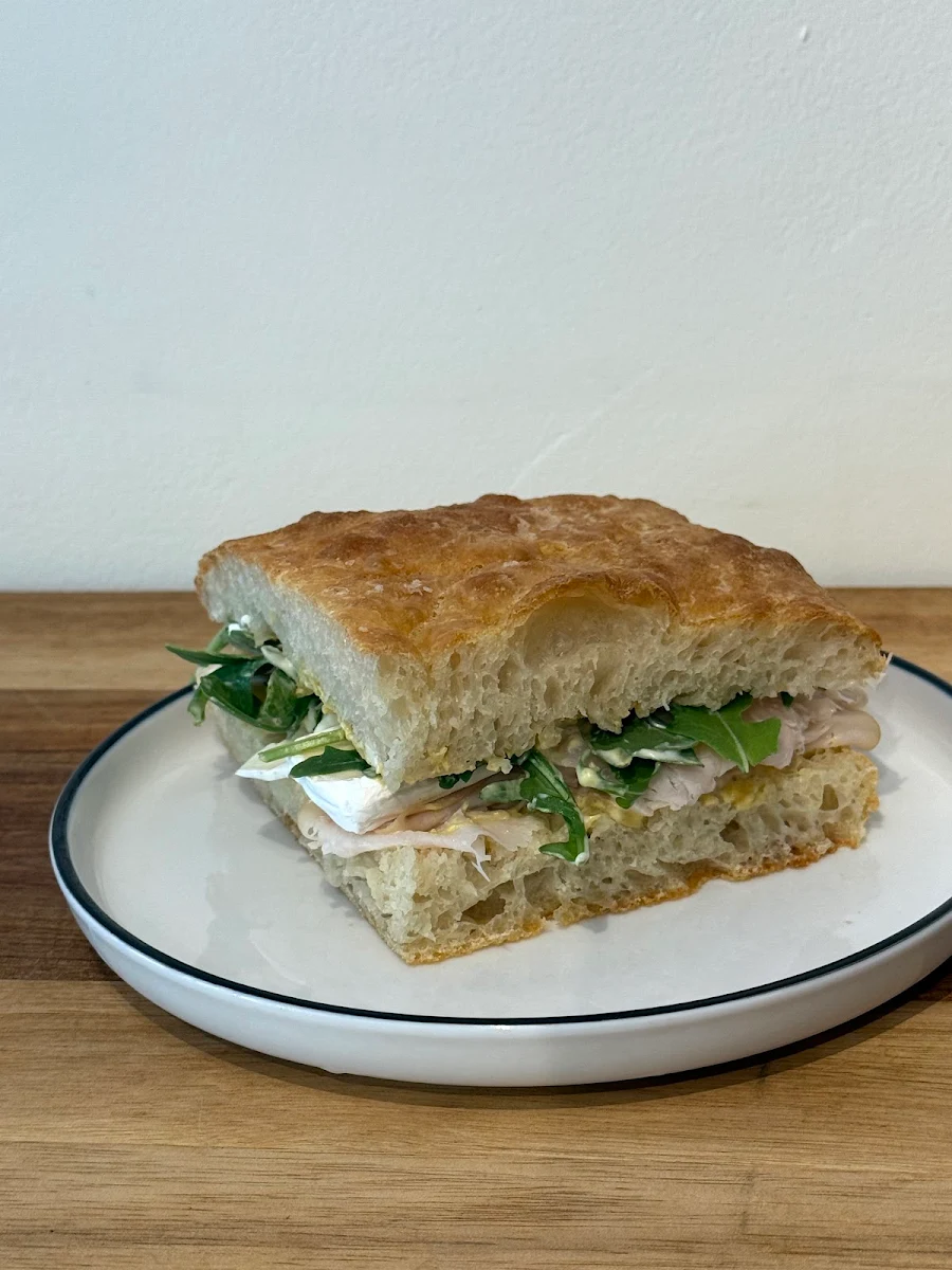 Ham & Cheese Focaccia Sandwich