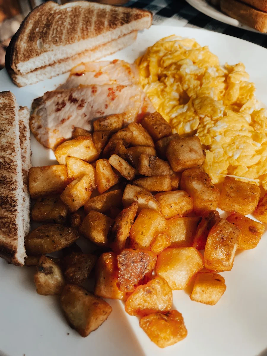 With Home Fries & Toast