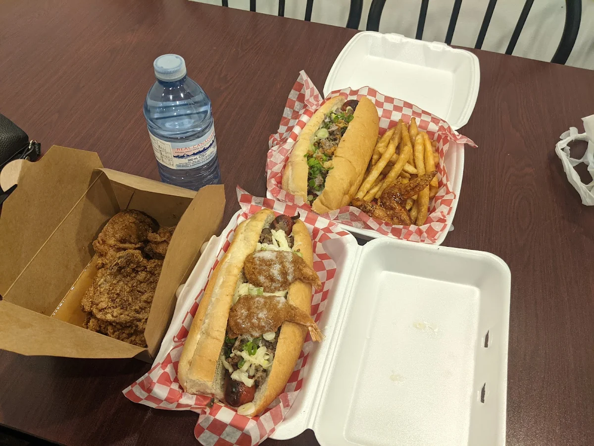 Bulgogi Hot Dog Combo It Dog Garlic Soy Chicken