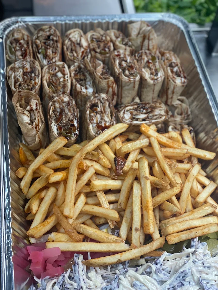 Party Tray Traditional Shawarma with Fries