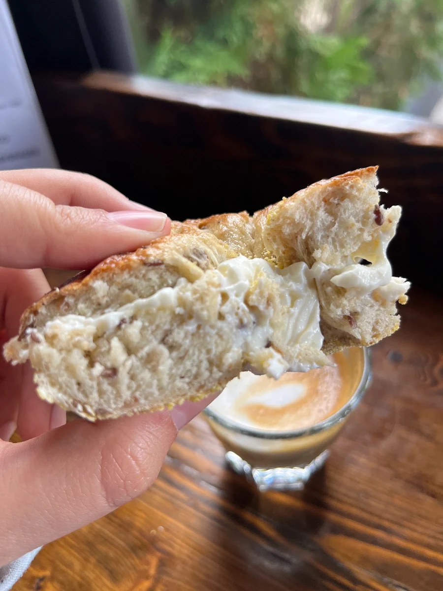 Whole Wheat Bagel with Cream Cheese