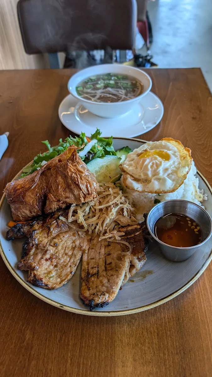 Special Rice Plate with Bean Curd Roll