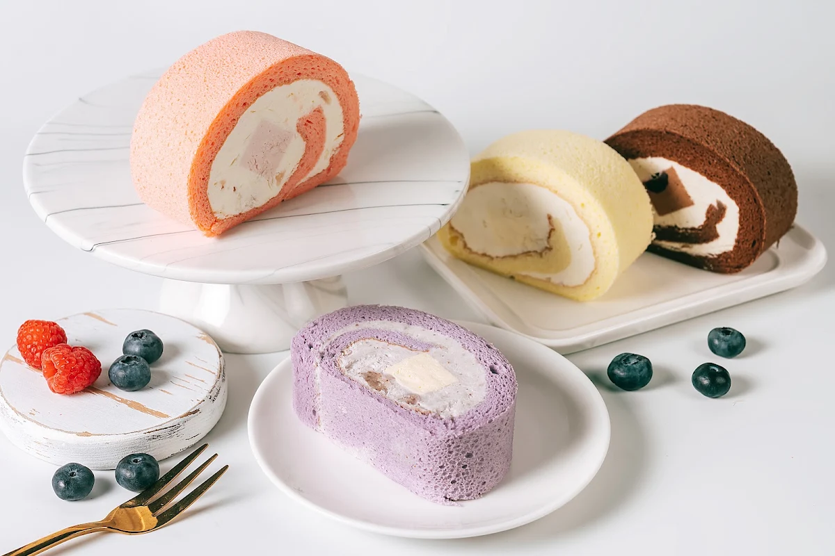 Taro Cheese Cake Roll