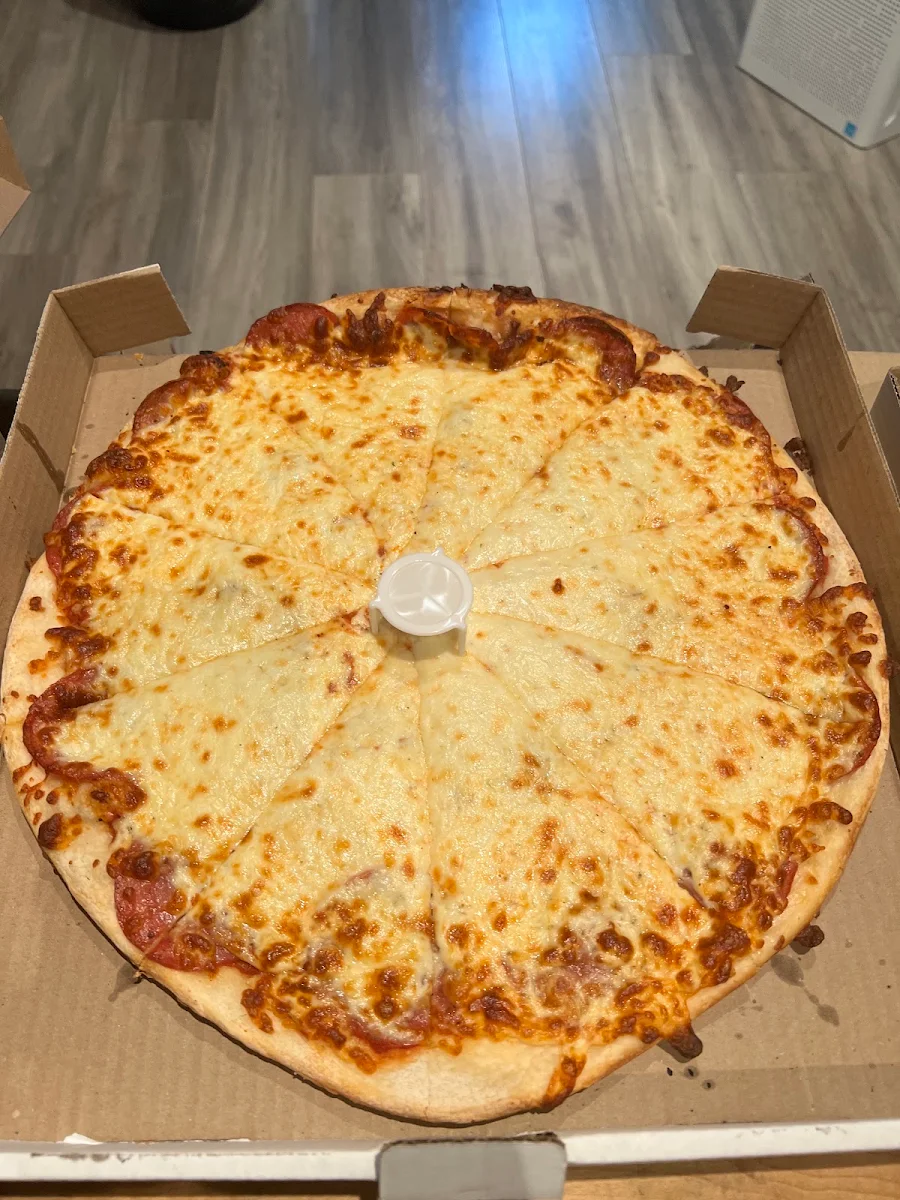 Pepperoni and Cheese Pizza