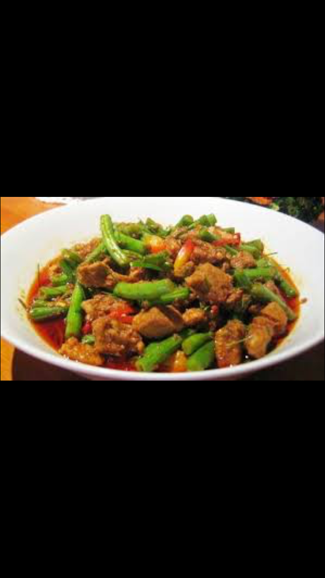 pad prik king ผัดพริกฃิง