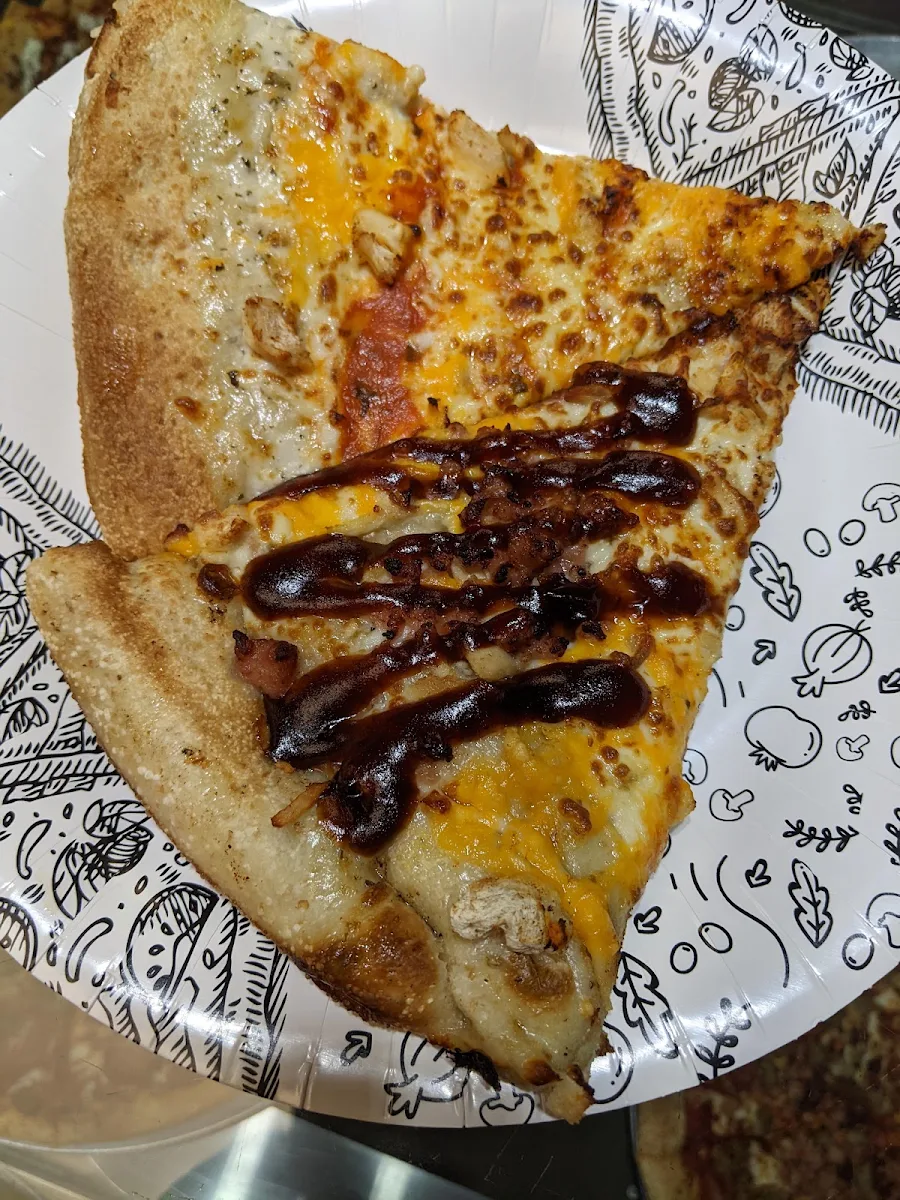 BBQ Chicken Pizza Butter Chicken Pizza