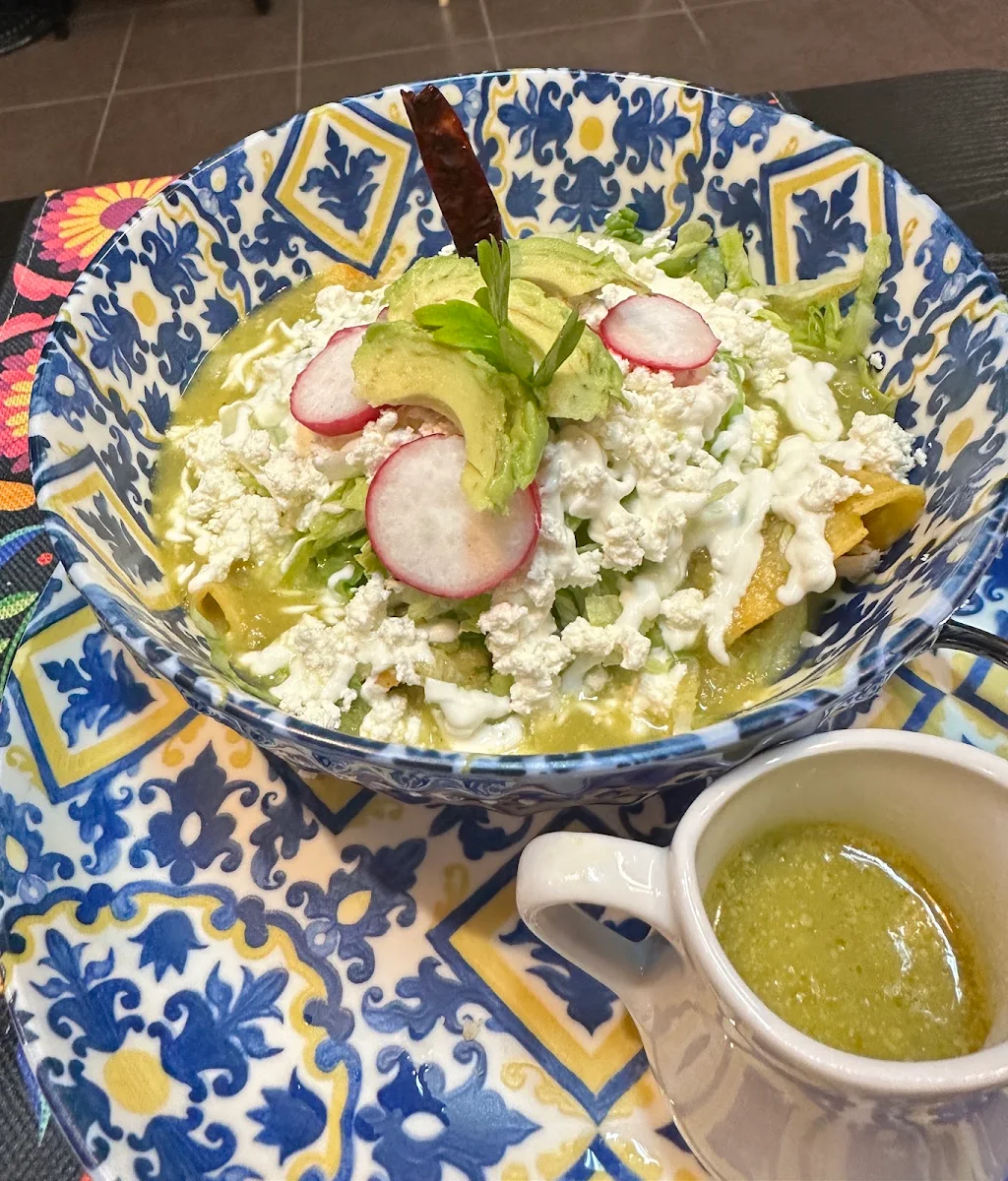 Enchiladas Verdes