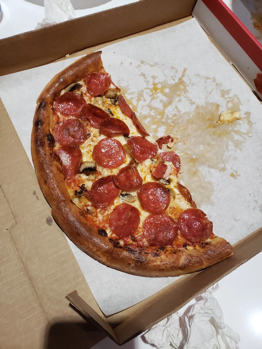 Pepperoni Mushroom Extra Cheese