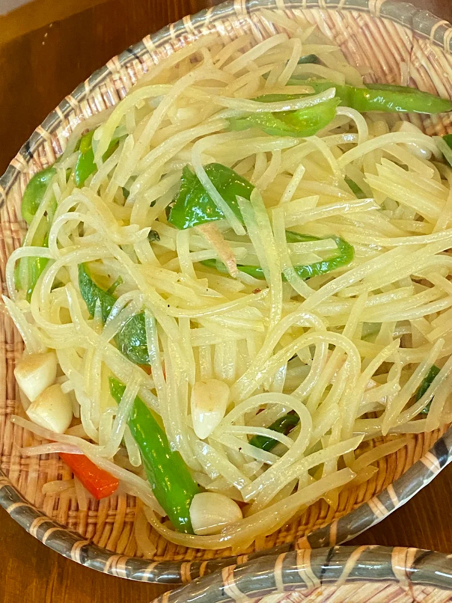 Stir Fry Shredded Potatoes