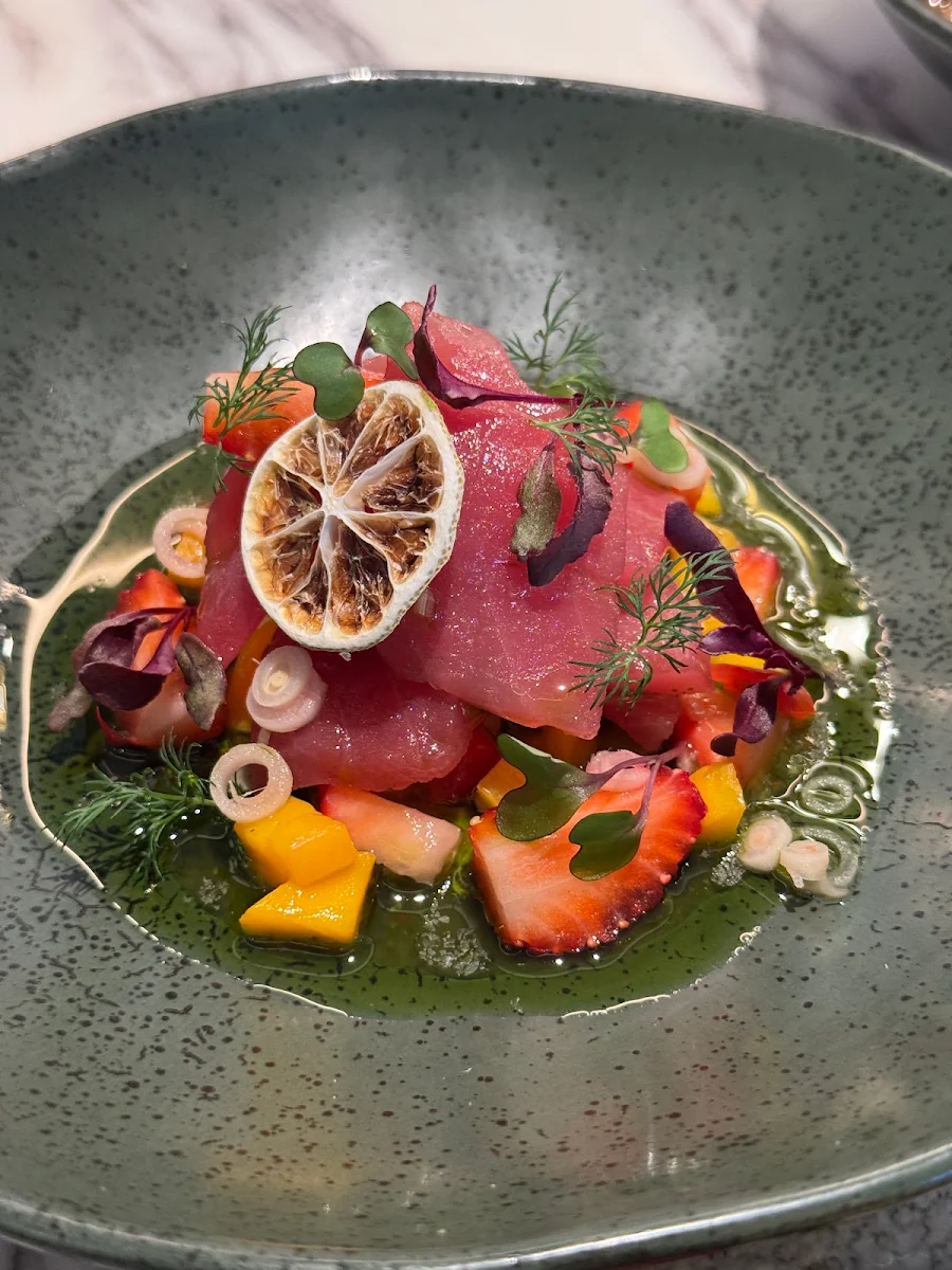 Salmon Crudo