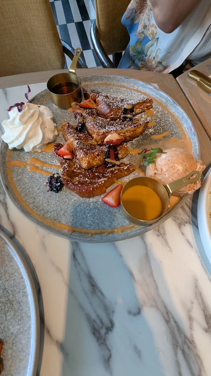 Thai Milk Tea French Toast