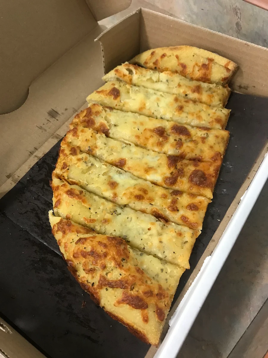 Half Moon Cheesy Bread