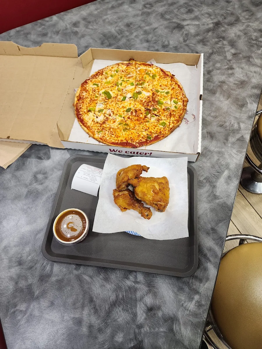 Pizza and Chicken Wings