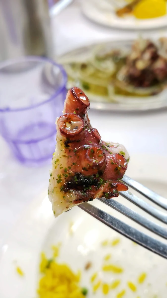 Octopus in Garlic Butter