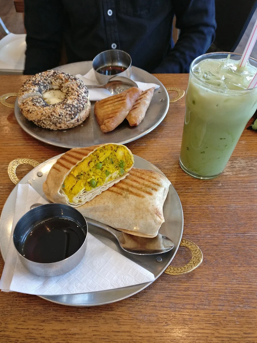 Butter Chicken Wrap