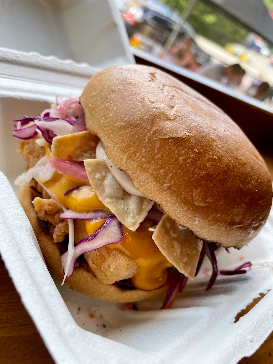 Fried Tofu Burger