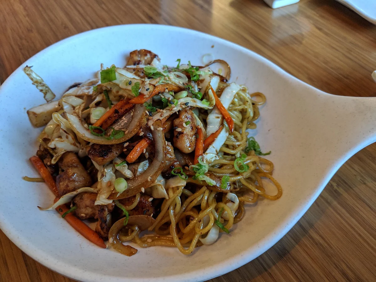 Chicken Yakisoba Stir Fried Noodles