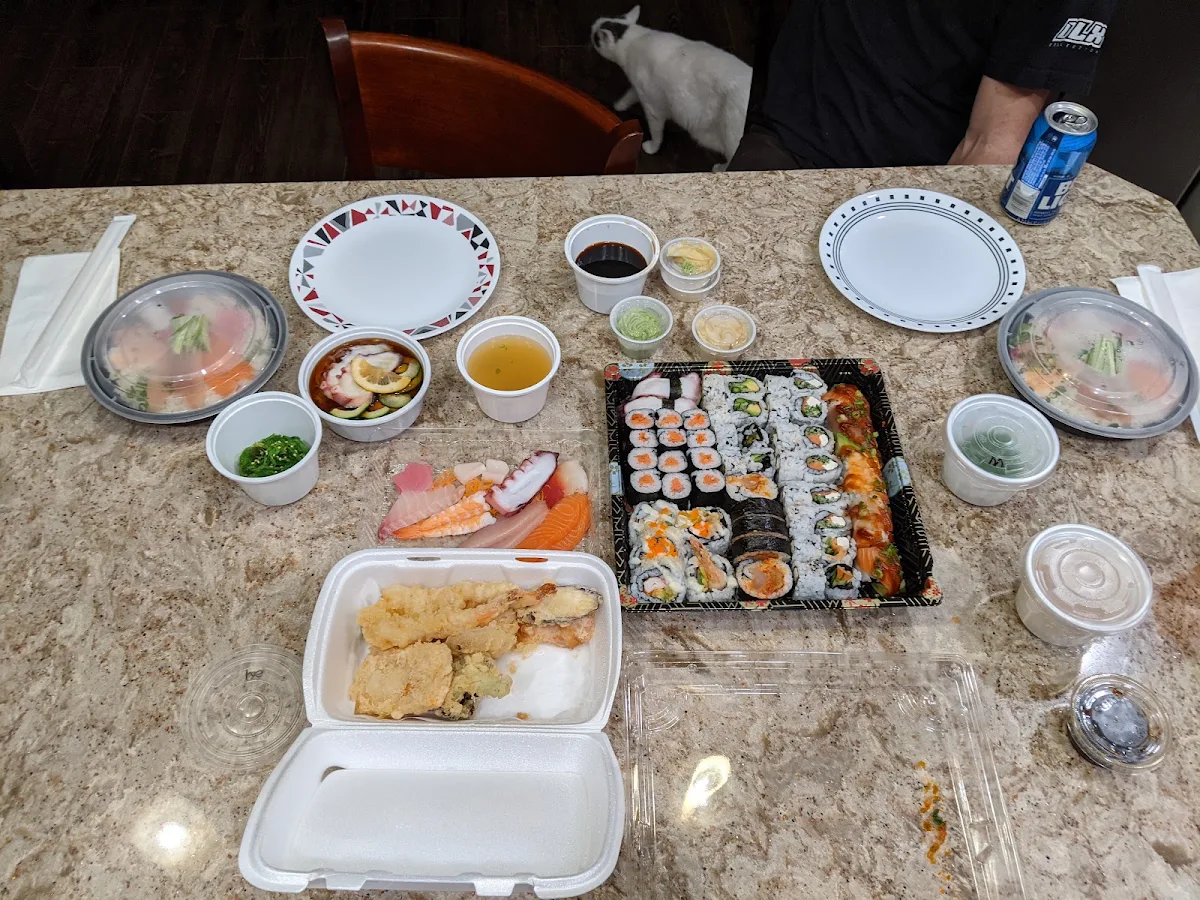 Chirashi with Miso Soup