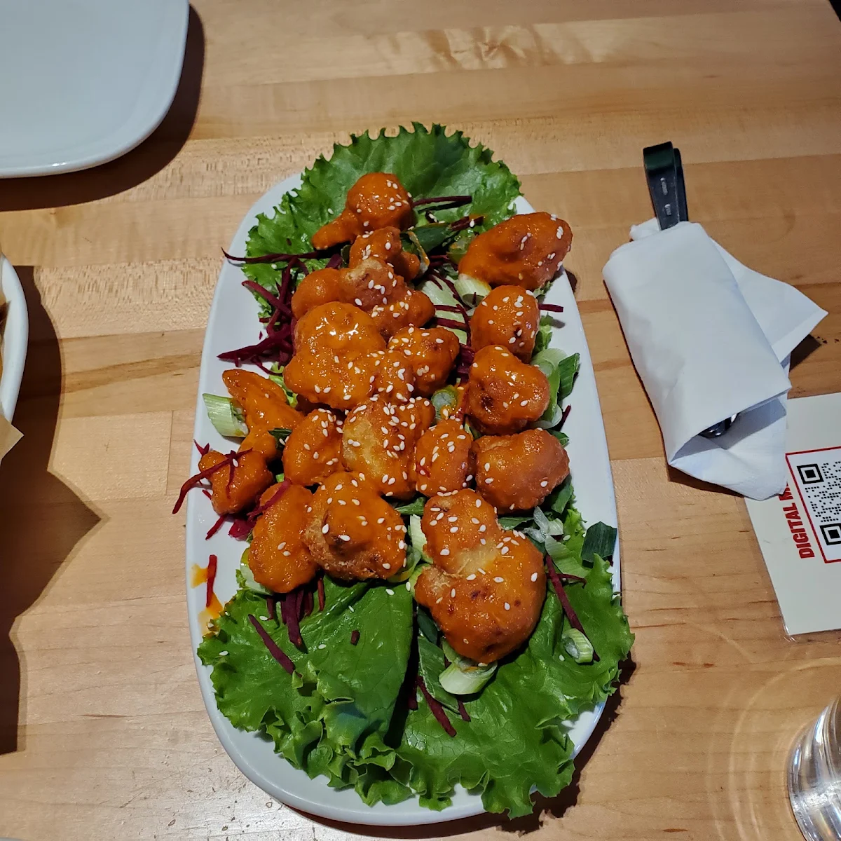 Buffalo Cauliflower Bites