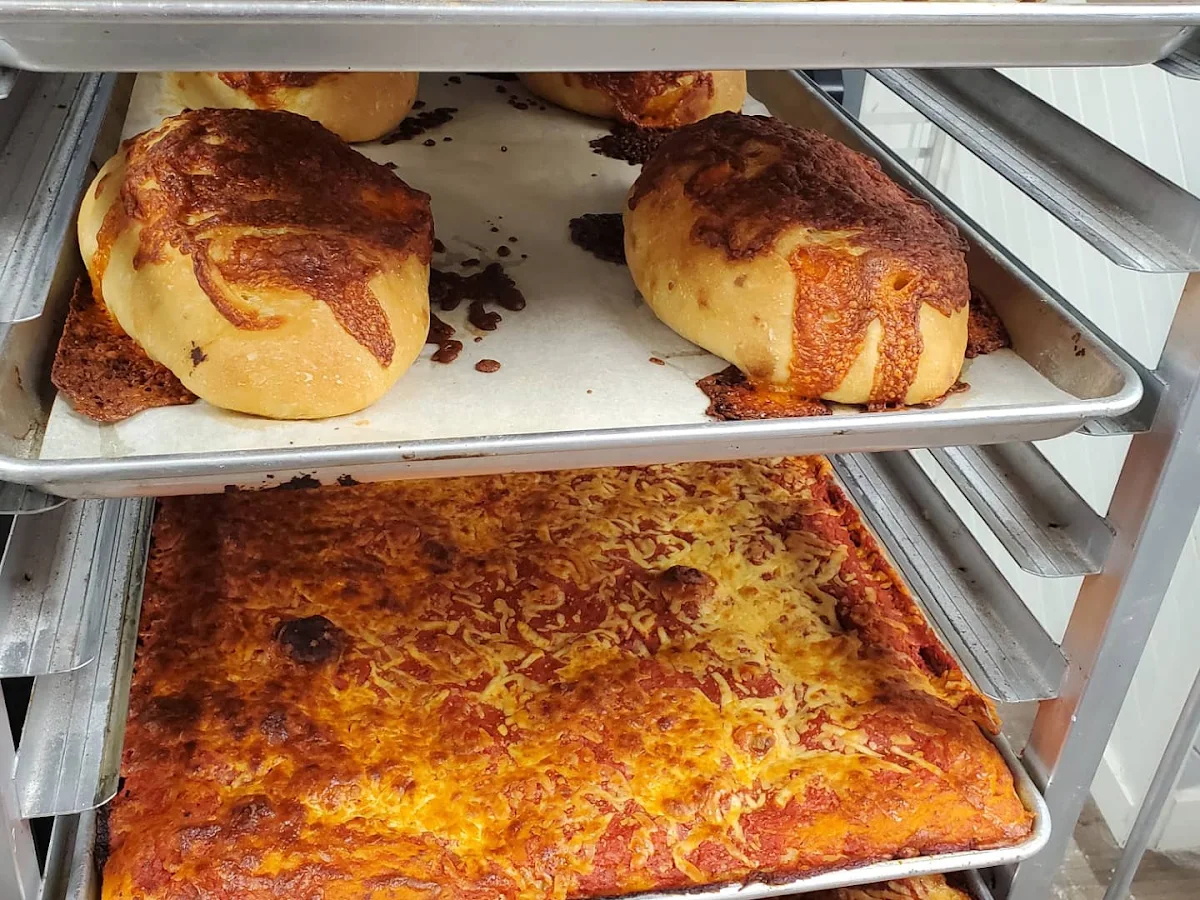 Pain Fromage Bacon Et Pizza