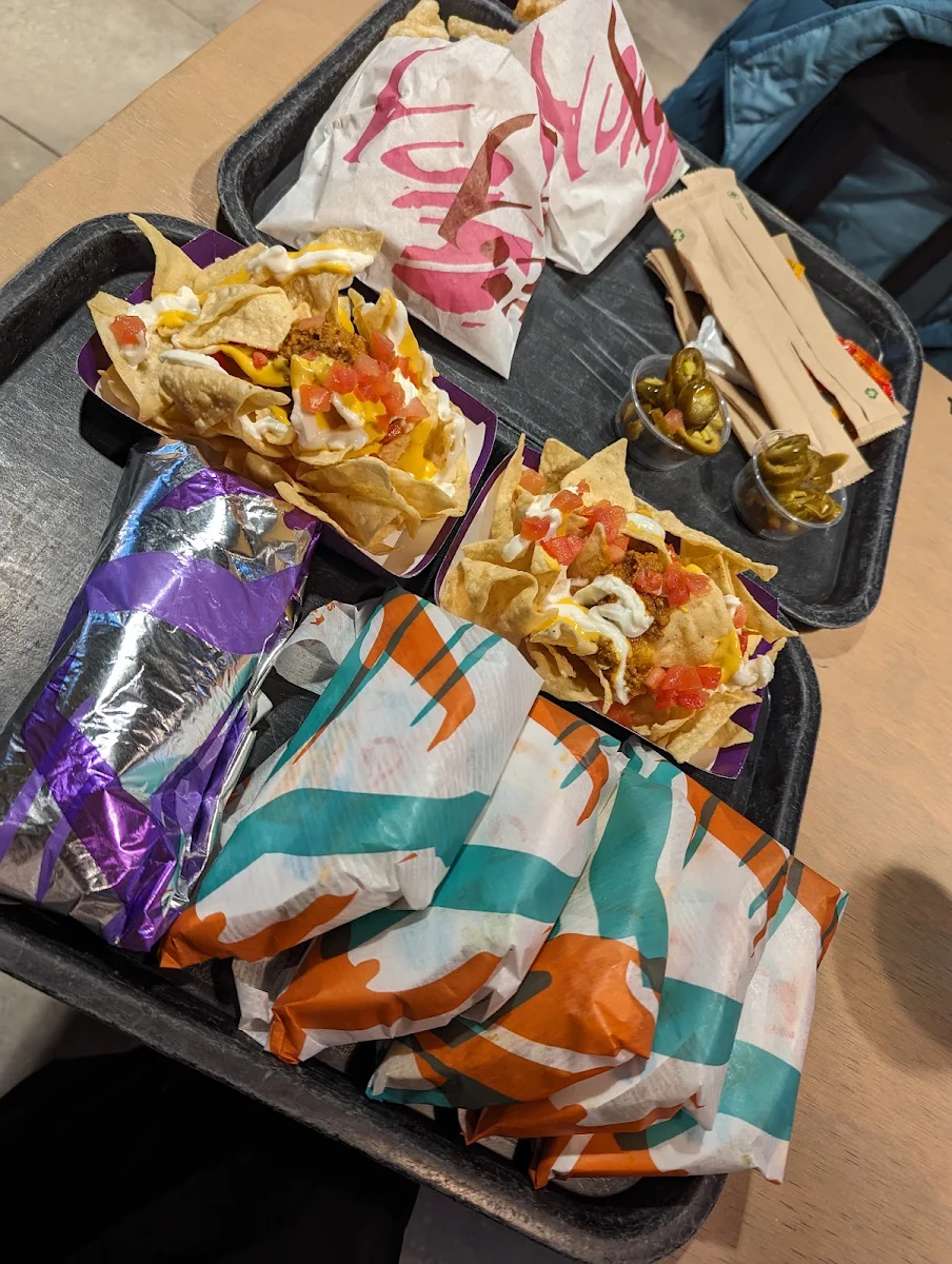 Taco Burrito and Nacho Supreme