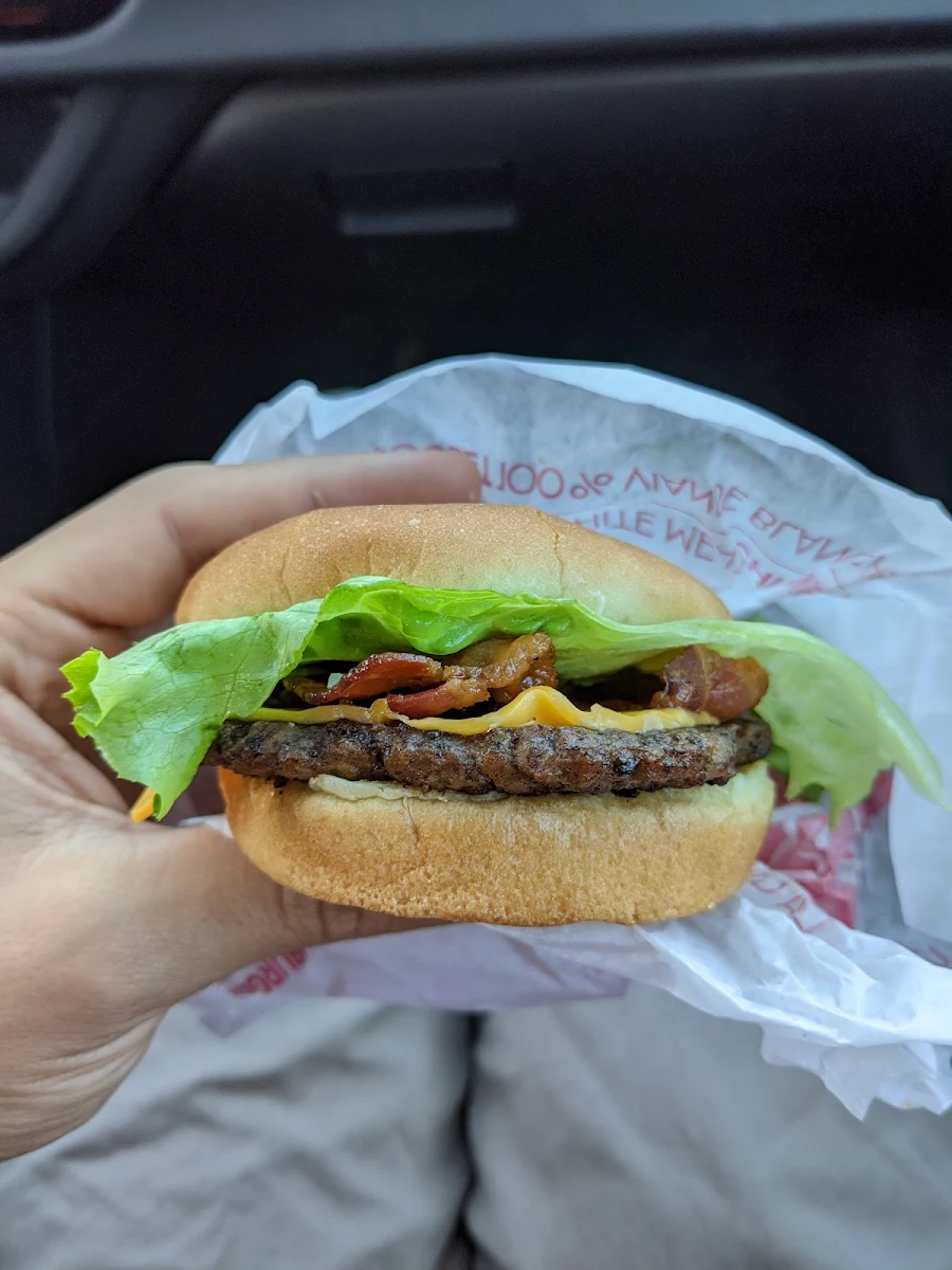 Junior Bacon Cheeseburger