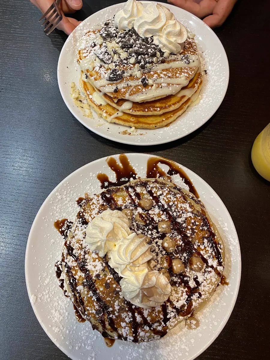 Oreo Pancake Breakfast
