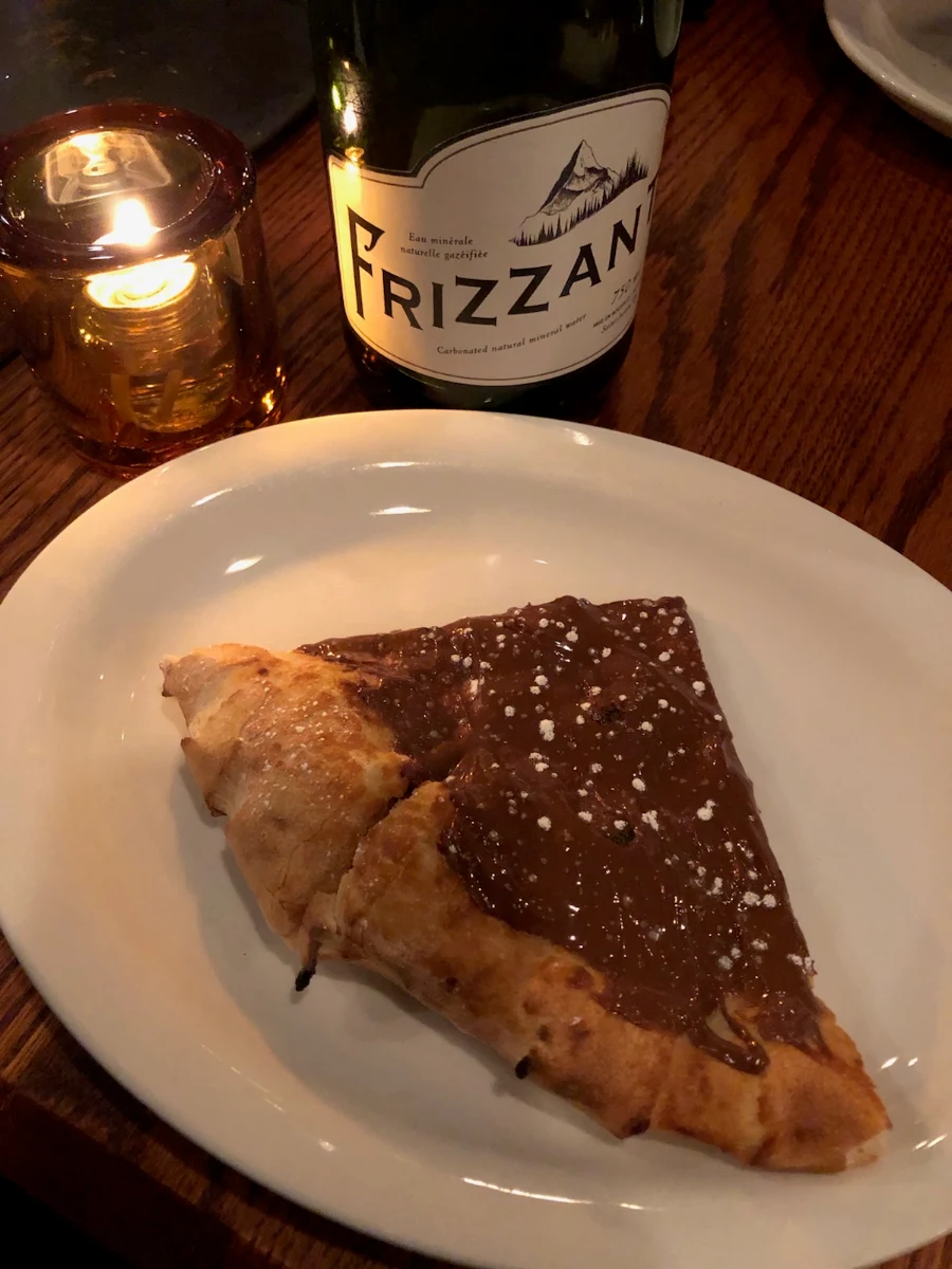Pizza Au Nutella