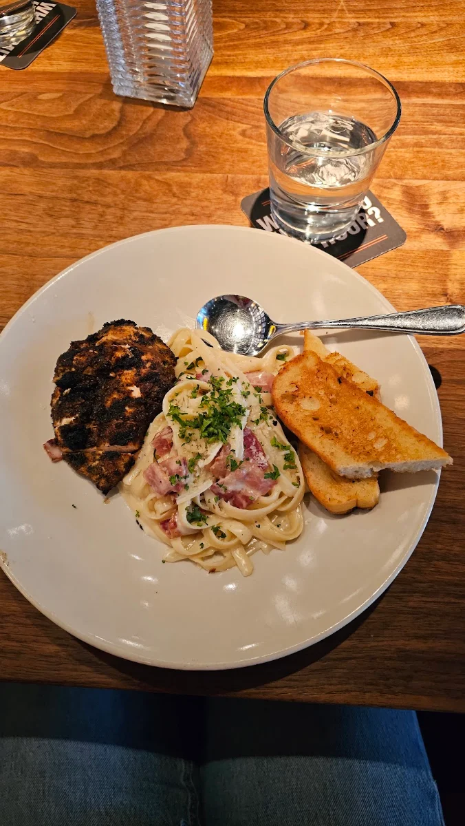 Blackened Chicken Fettuccine Alfredo