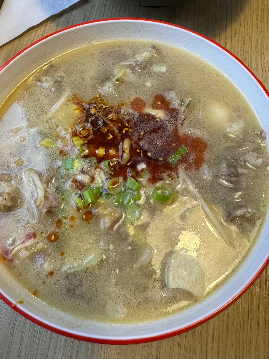 Zhang Tan Tan Fragrant Bone Soup at Least 8 Toppings